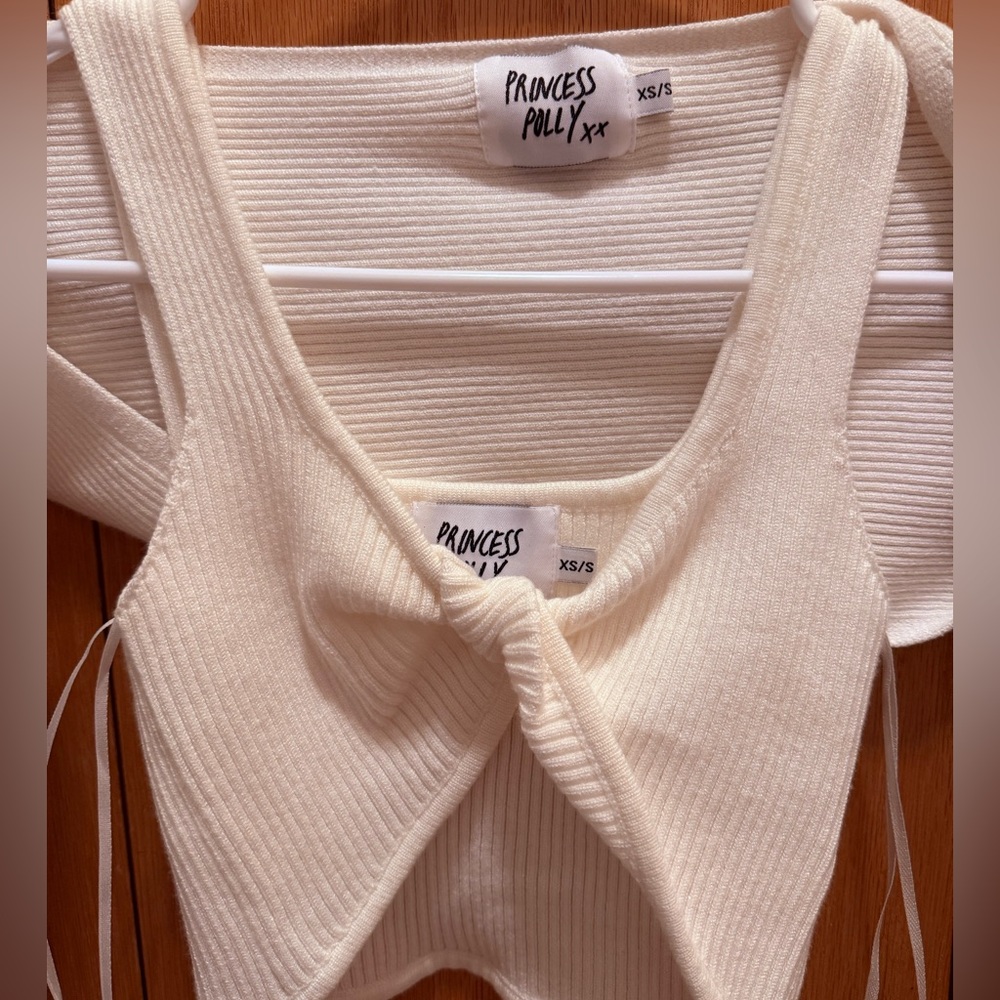 Princess Polly Ivory 2-piece Top